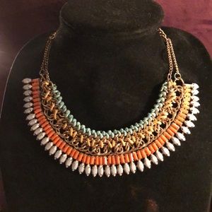 Multi Colored Tribal Necklace